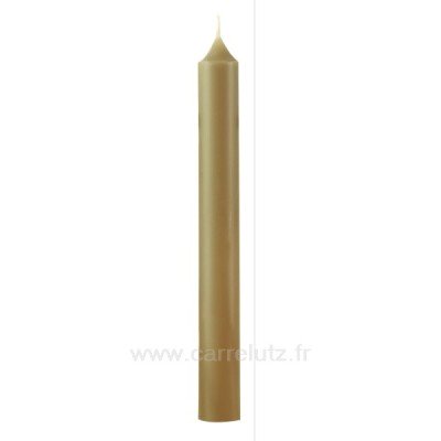 CL31003038  Bougie classique taupe Point à la ligne 1,50 €
