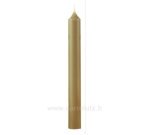 CL31003038  Bougie classique taupe Point à la ligne 1,50 €