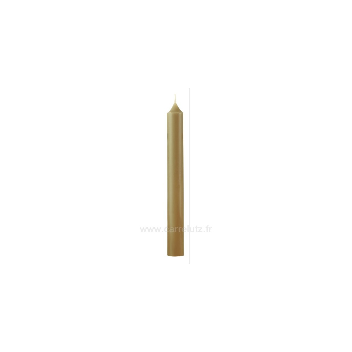 CL31003038  Bougie classique taupe Point à la ligne 1,50 €