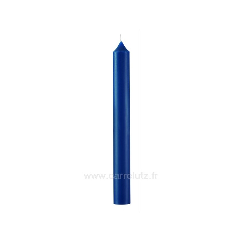 CL31003039  Bougie classique indigo Point à la ligne 1,50 €