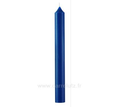 CL31003039  Bougie classique indigo Point à la ligne 1,50 €