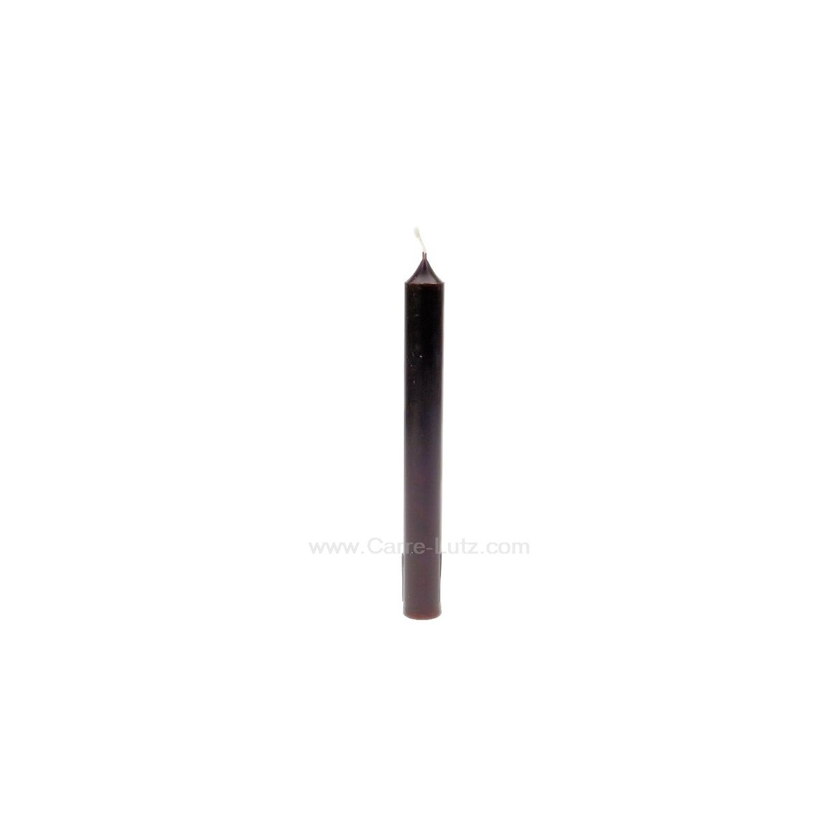 CL31003040  Bougie classique écorce hauteur 20 cm Point à la ligne 1,50 €