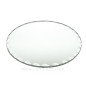 Miroir rond tour dentelé diamètre 12,5 cm Point à la ligne