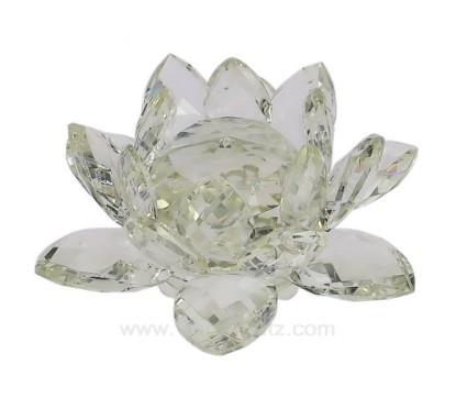 CL40000042  Fleur de lotus en verre diamètre 80 mm 56,10 €