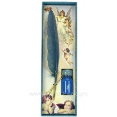 CL42000027  Coffret ange plume bleu 29,90 €