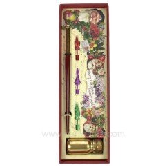 CL42000033  Coffret Noel 4 plumes 22,60 €