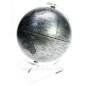 Globe terrestre argent