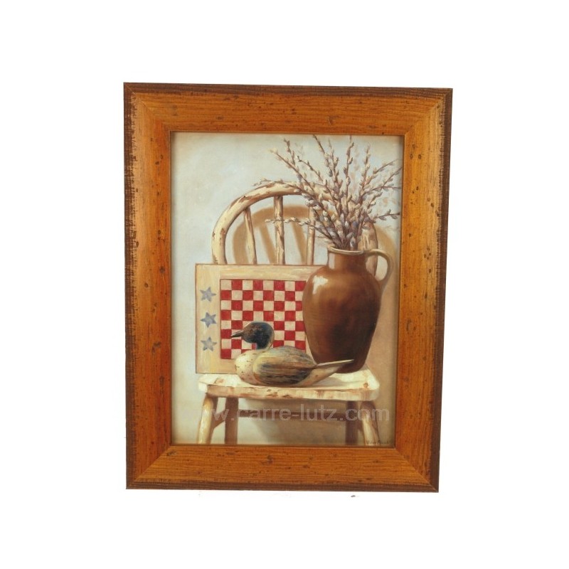 Boite a clefs rustique canard