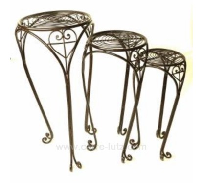 lot de 3 selettes metal vieill