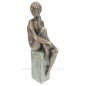 Sculpture en materiaux composite patiné bronze Nu Colonne de Lluis Jorda hauteur 40 cm Sculpture en materiaux composite patiné bronze Nu Colonne de Lluis Jorda hauteur 40 cm