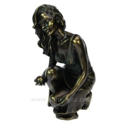 CL46101026  Sculpture en materiaux composite patiné bronze de Fernandez hauteur 22 cm 245,40 €