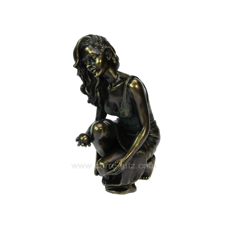 CL46101026  Sculpture en materiaux composite patiné bronze de Fernandez hauteur 22 cm 245,40 €