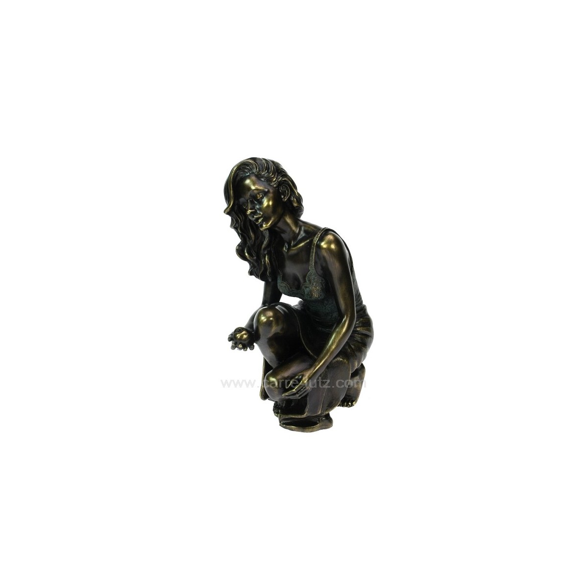 CL46101026  Sculpture en materiaux composite patiné bronze de Fernandez hauteur 22 cm 245,40 €