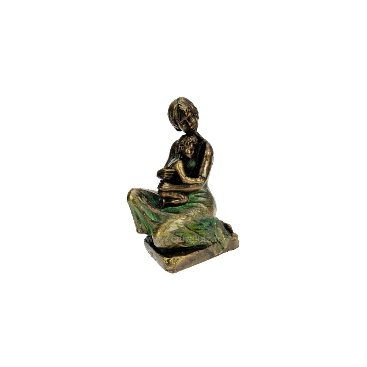 CL46101036  Sculpture en materiaux composite patiné bronze Lluis Jorda Affectation hauteur 28 cm 231,20 €
