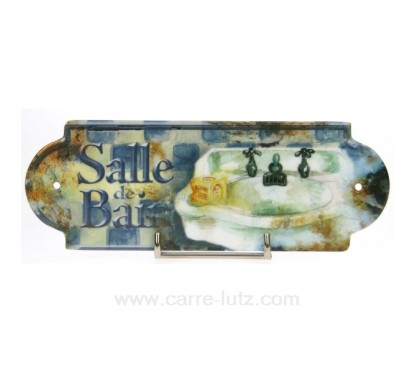 CL46300005  PLAQUE DE PORTE SALLE DE BAIN 6,90 €