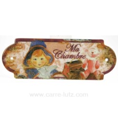 CL46300008  PLAQUE DE PORTE CHAMBRE 6,90 €