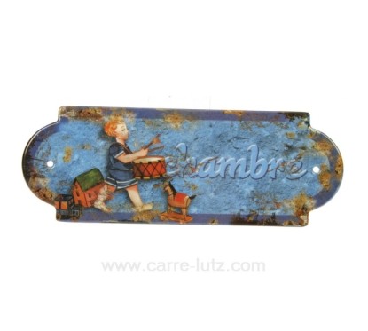 CL46300009  PLAQUE DE PORTE CHAMBRE 6,90 €