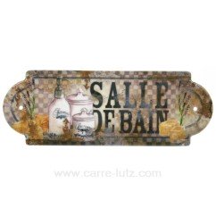 CL46300011  Plaque de porte salle de bain 6,90 €