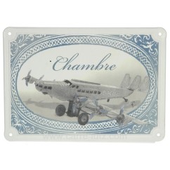 CL46300109  Plaque de porte chambre avion 6,30 €