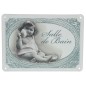 Plaque de porte SDB fille