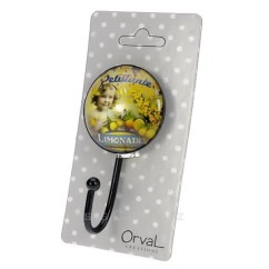 CL46301019  Accroche torchon rond Orval Créations pétillante limonade 8,00 €