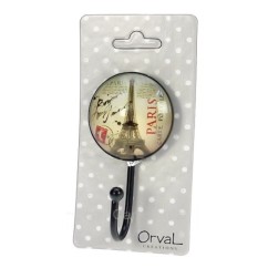 CL46301027  Accroche torchon rond Orval Créations Paris bonjour mon amour 8,00 €