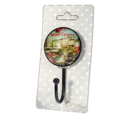 CL46301030  Accroche torchon rond Orval Créations St Tropez cote d'azur 8,00 €