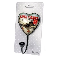 CL46301038  Accroche torchon coeur Orval Créations Cannes cote d'azur 17,10 €