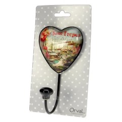 CL46301047  Accroche torchon coeur Orval Créations St Tropez 17,10 €