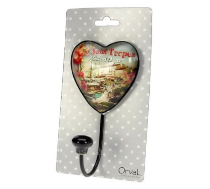 CL46301047  Accroche torchon coeur Orval Créations St Tropez 17,10 €