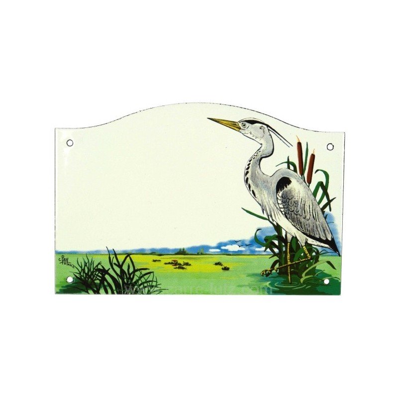 CL46302007 Plaque emaillee heron 37,70 € CL46302007 Plaque emaillee heron 37,70 €