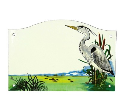 CL46302007  Plaque emaillee heron 37,70 €