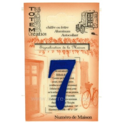 CL46302041 Chiffre n 7 bleu 4,00 €