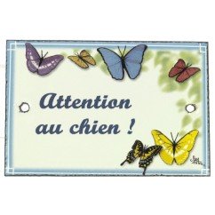 CL46302044  Plaque emaillee attention 18,80 €