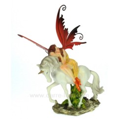 CL47000113  Fee sur licorne aile rouge 21,60 €