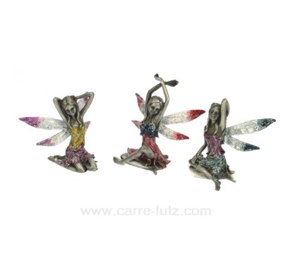 CL47000164  Ensemble 3 fees lotus metal 22,80 €