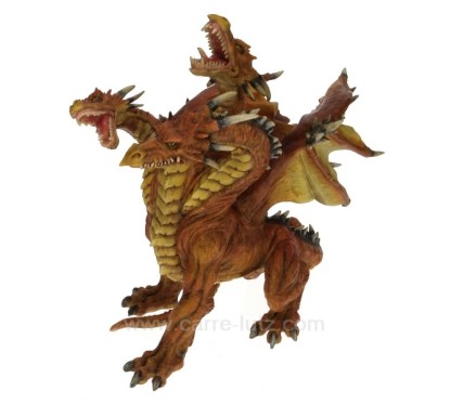 Dragon 3 tetes orange