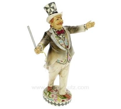 CL47001040  Maitre de piste de cirque en résine hauteur 31 cm 50,30 €