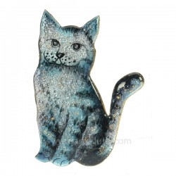 Chat emaux de limoges Emaux de Limoges CL47100062, reference CL47100062