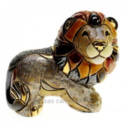 Lion en céramique platine et or - De Rosa Rinconada Collection De Rosa Rinconada CL47200034, reference CL47200034