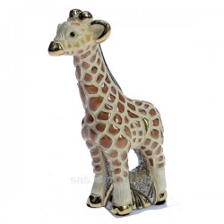 Girafe sculptures en céramique par De Rosa Rinconada