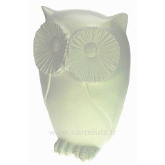 CL49200032  Hibou blanc grand modéle en résine﻿ Mascagni﻿﻿ 37,70 €