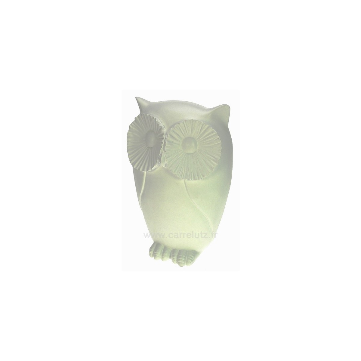CL49200032  Hibou blanc grand modéle en résine﻿ Mascagni﻿﻿ 37,70 €