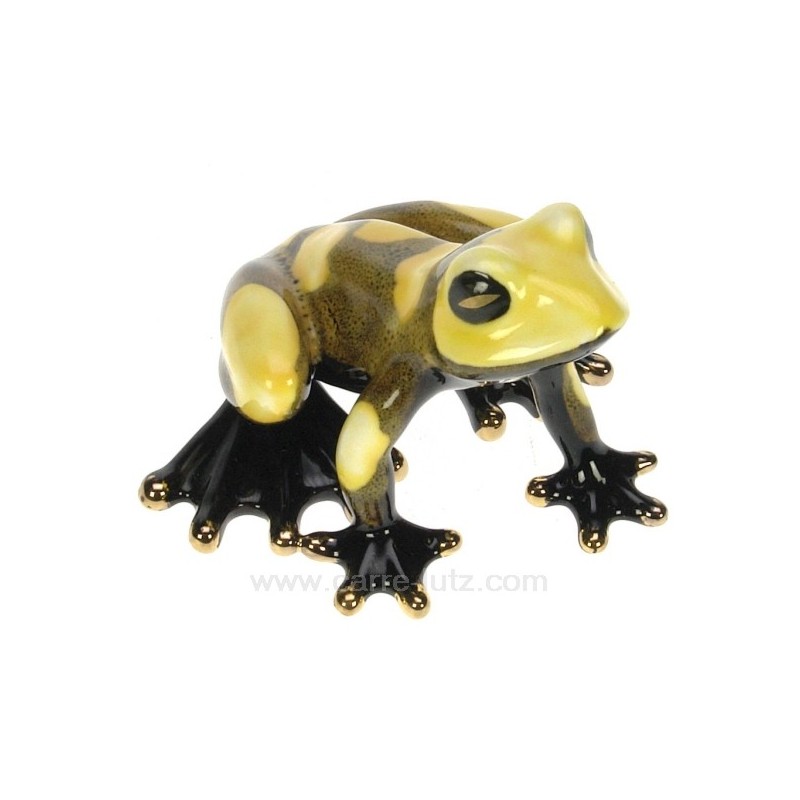 Grenouille porcelaine jaune