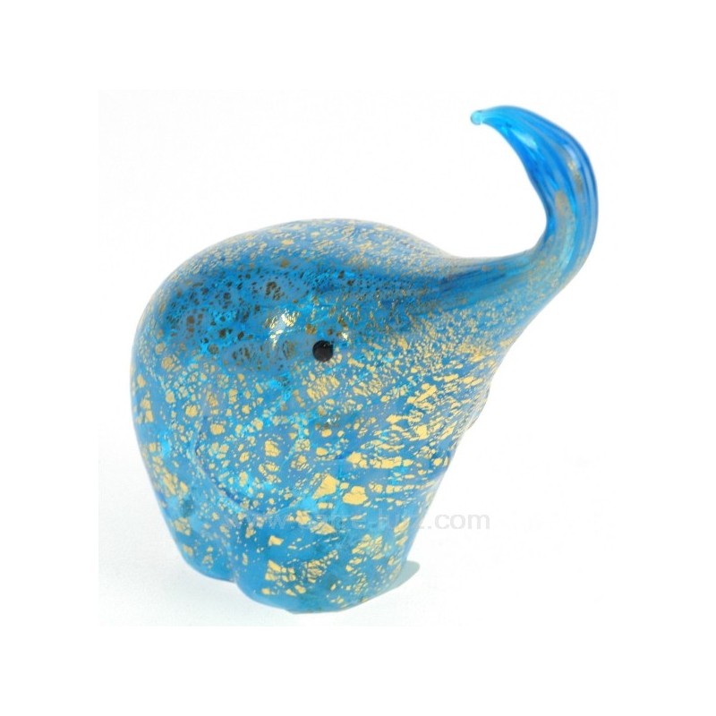 Elephant bleu