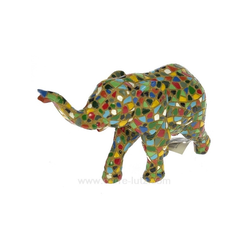 Elephant mosaique B