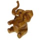 Elephant assis facon teck Cadeaux - Décoration CL49900034, reference CL49900034