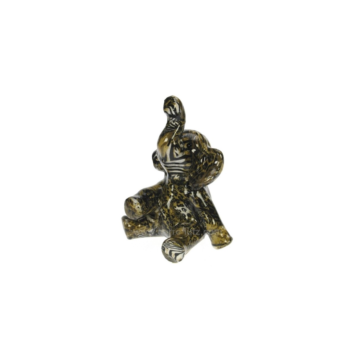 CL49900038  Elephant assis leopard 25,50 €