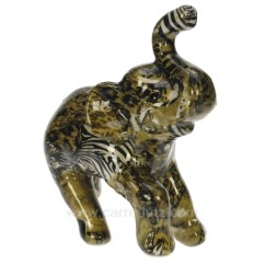 CL49900039  Elephant PM debout leopard 30,00 €