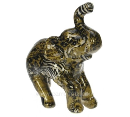 Elephant PM debout leopard